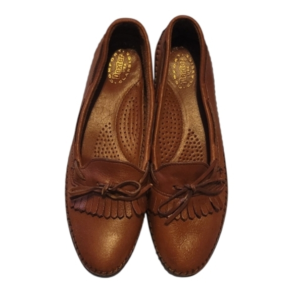 Dexter USA Leather Tassel Loafers Womens 10M Kiltie Moccasin Vintage Comfort - Picture 5 of 13